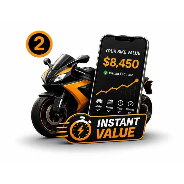 Instantly get your bike value